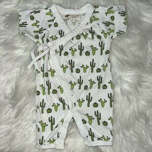 Monica + Andy Cactus Wrap Onsie Size 3-6 months